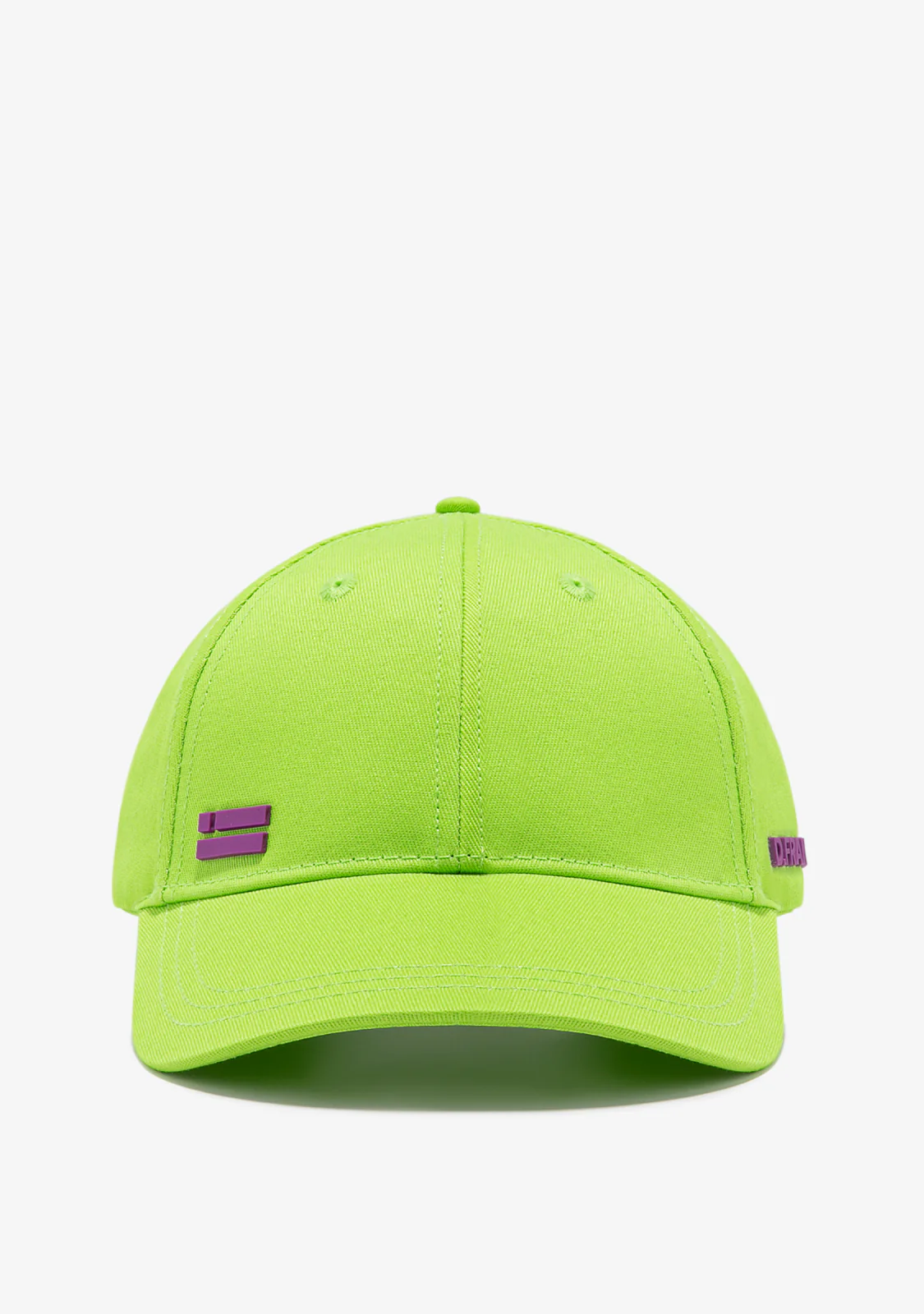 Basic Flag Cap Lime / Purple - Image 2