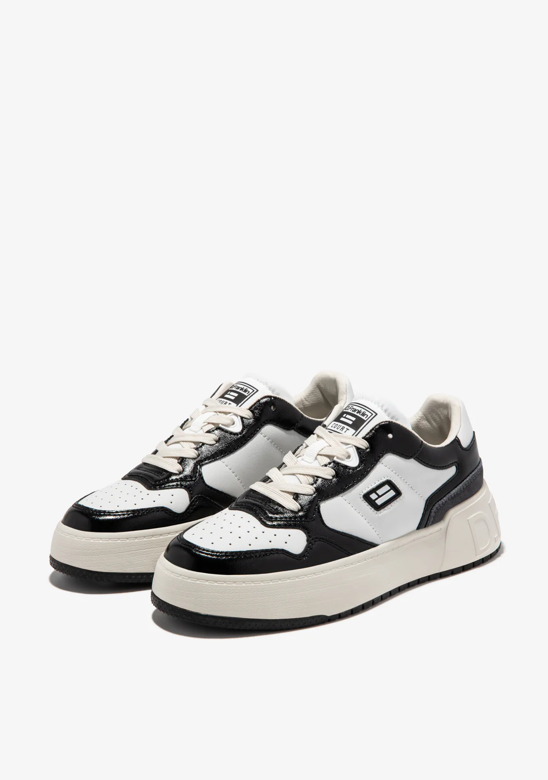 Court Tennis Basic White / Black - Image 2