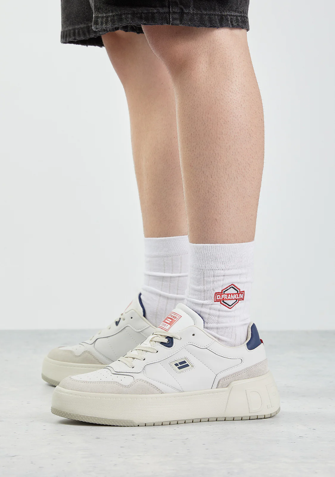 DF Patch Socks White - Image 4
