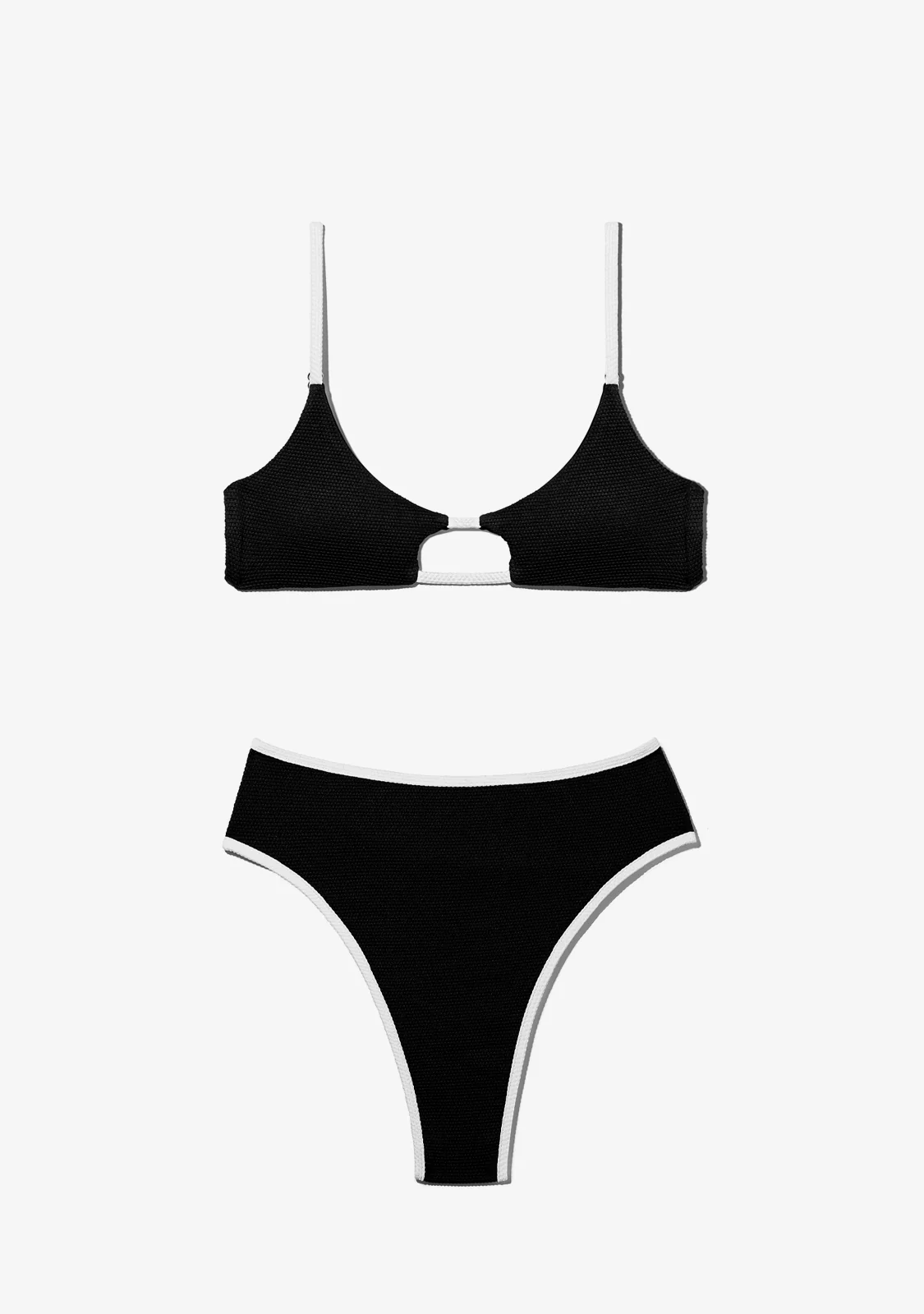 Feroe Top + Wake Bottom Bikini Black - Image 2