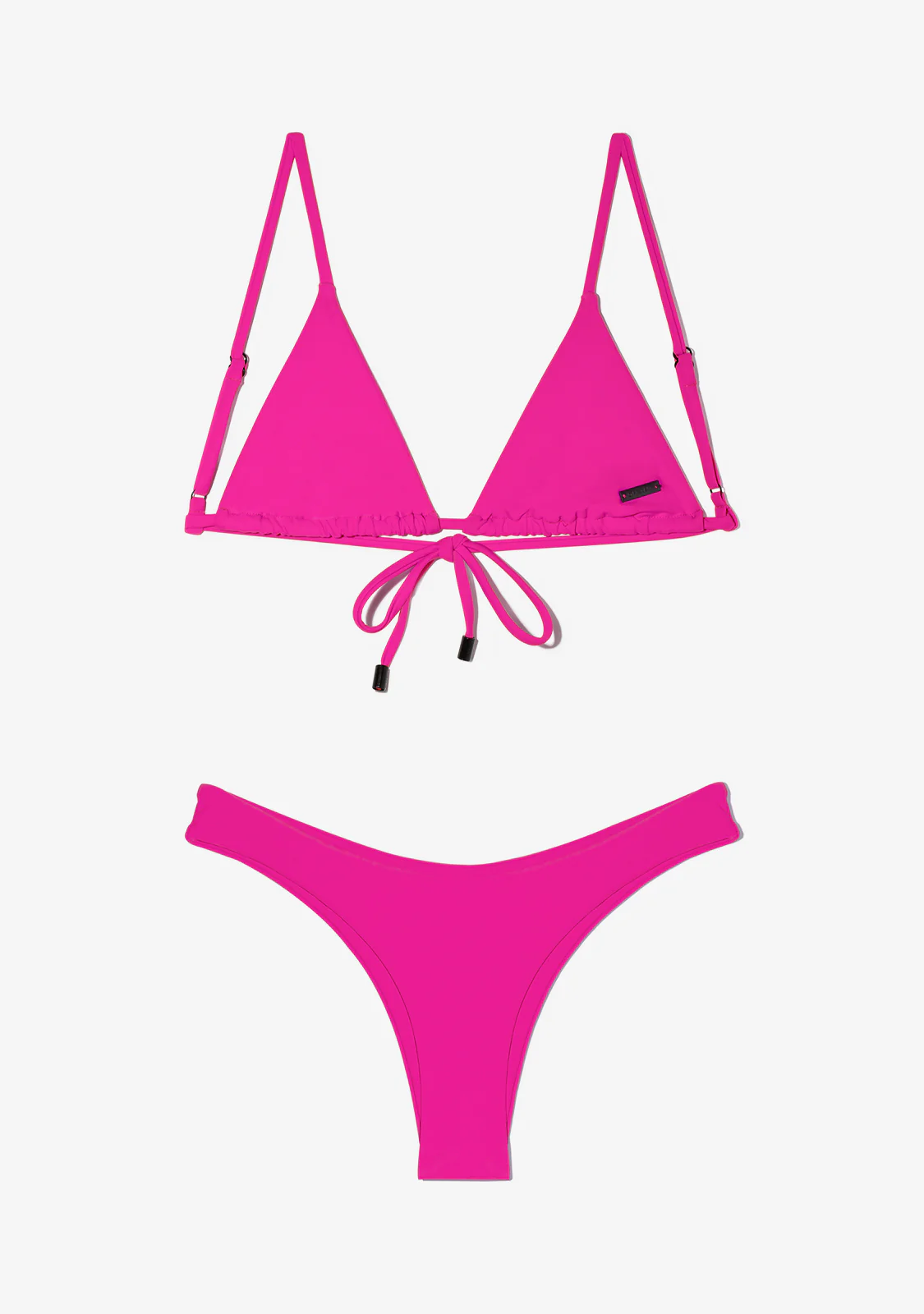 Kai Top + Ava Bottom Hot Pink Bikini - Image 3