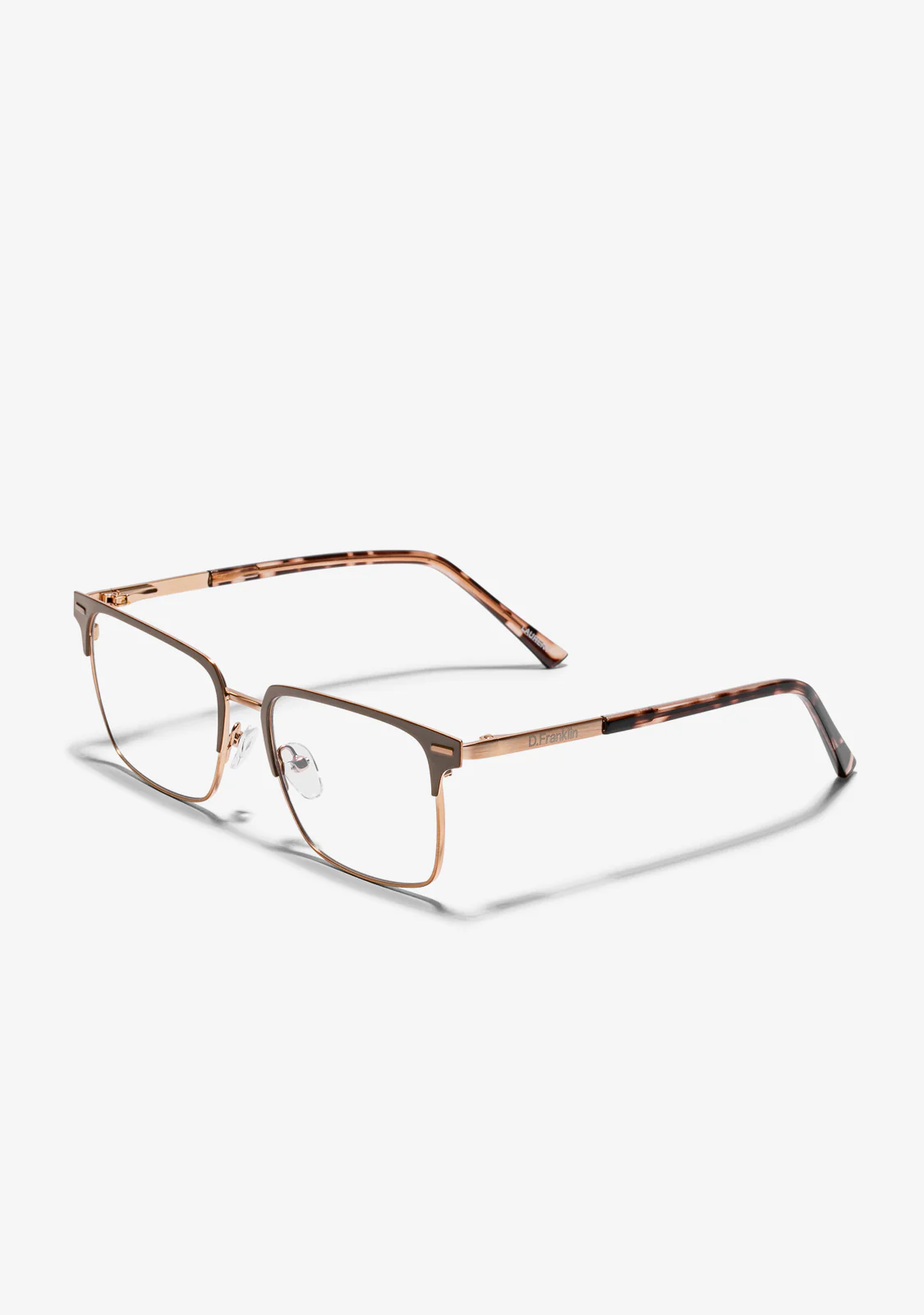 Laurent Square Blue Block Gold / Carey - Image 2