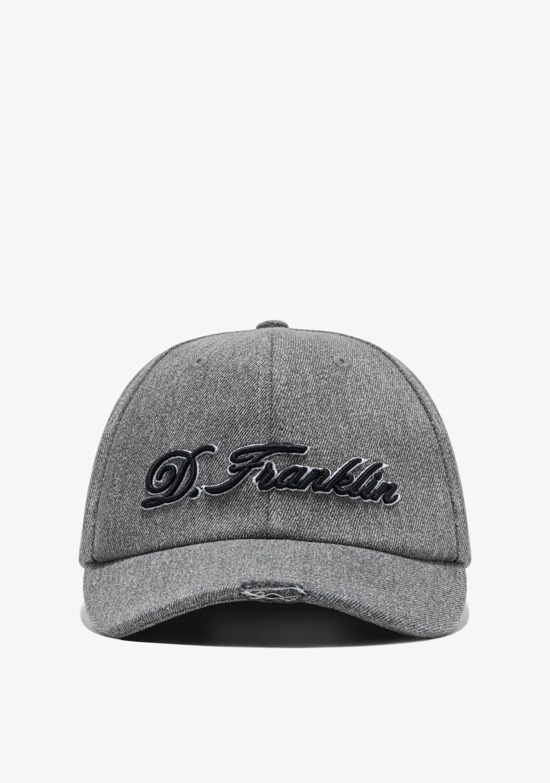 Logo Denim Cap Black - Image 2