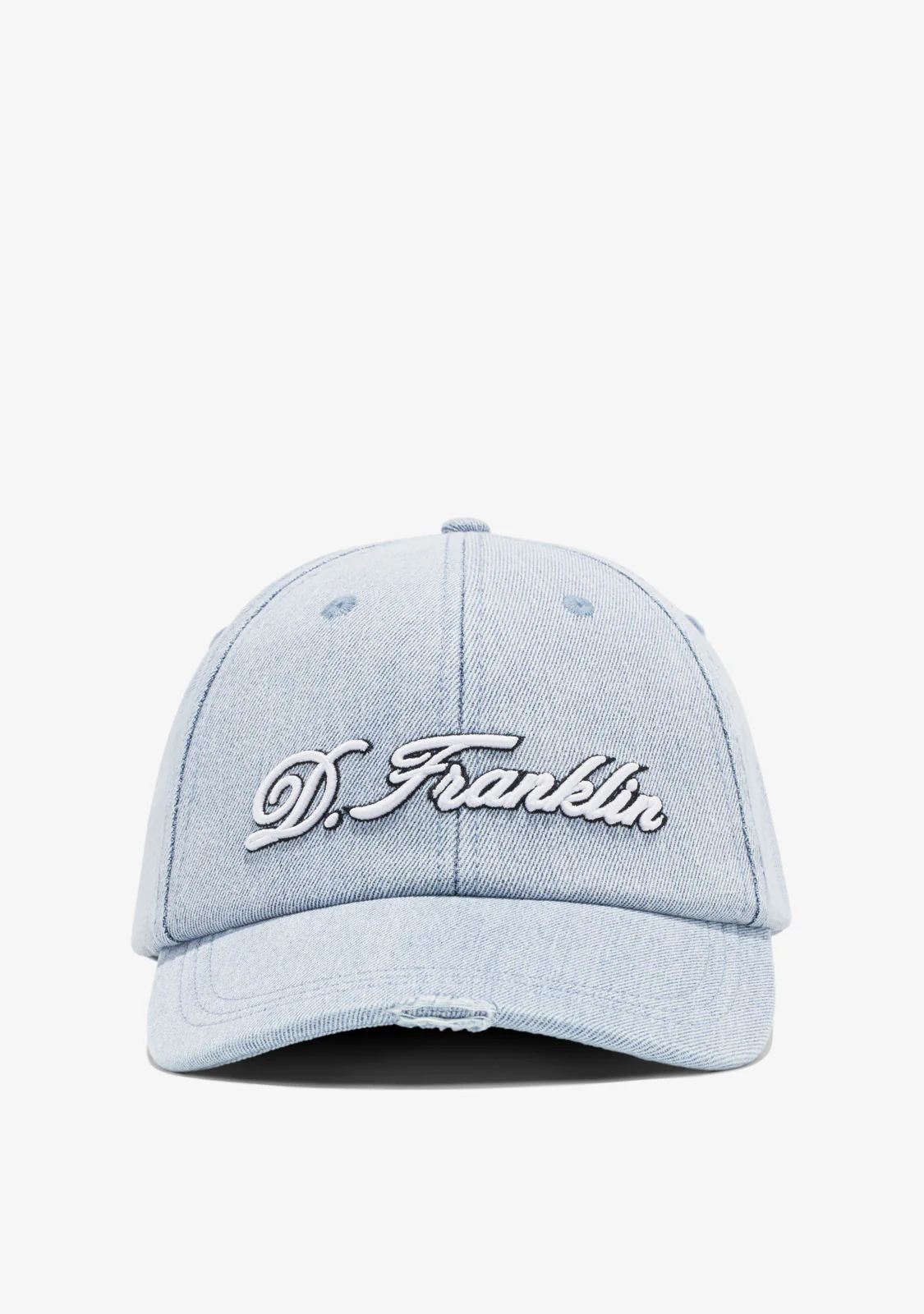 Logo Denim Cap Blue - Image 2