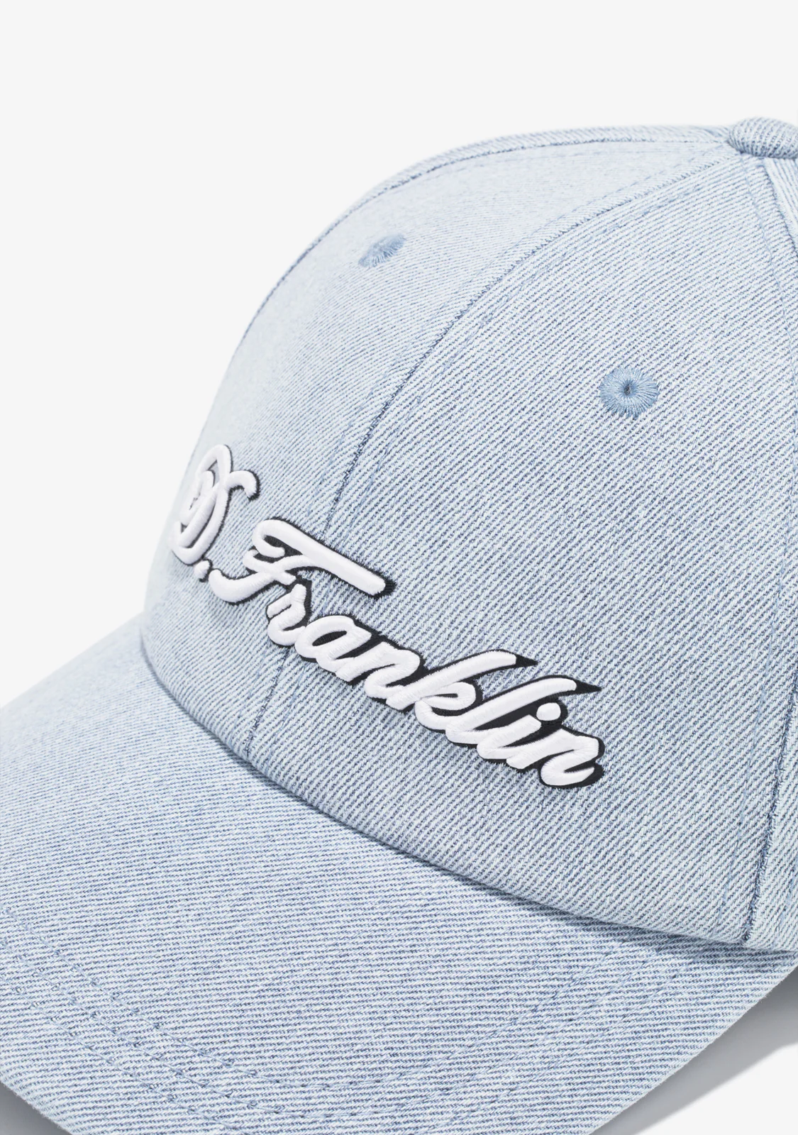 Logo Denim Cap Blue - Image 3