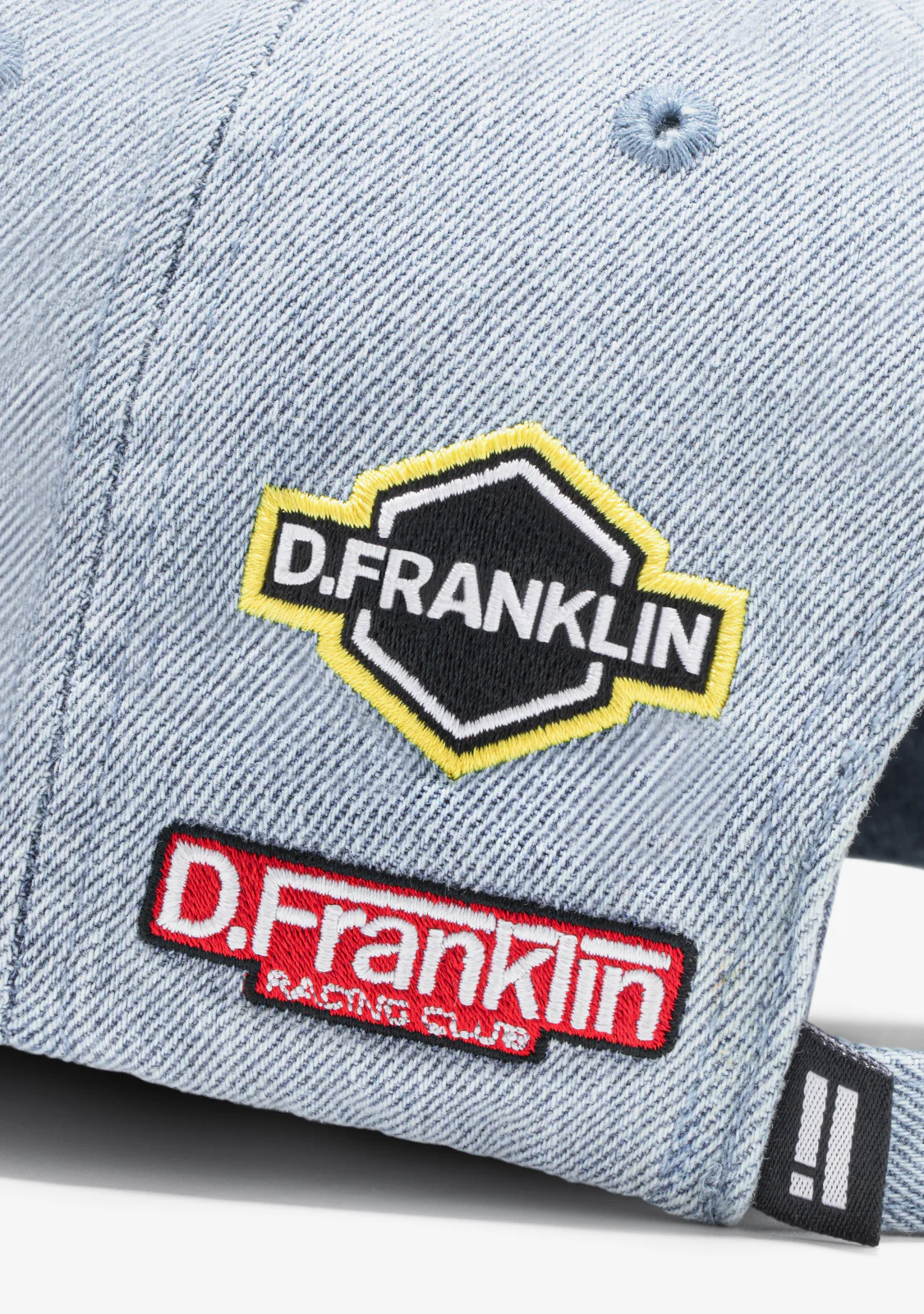 Logo Denim Cap Blue - Image 4
