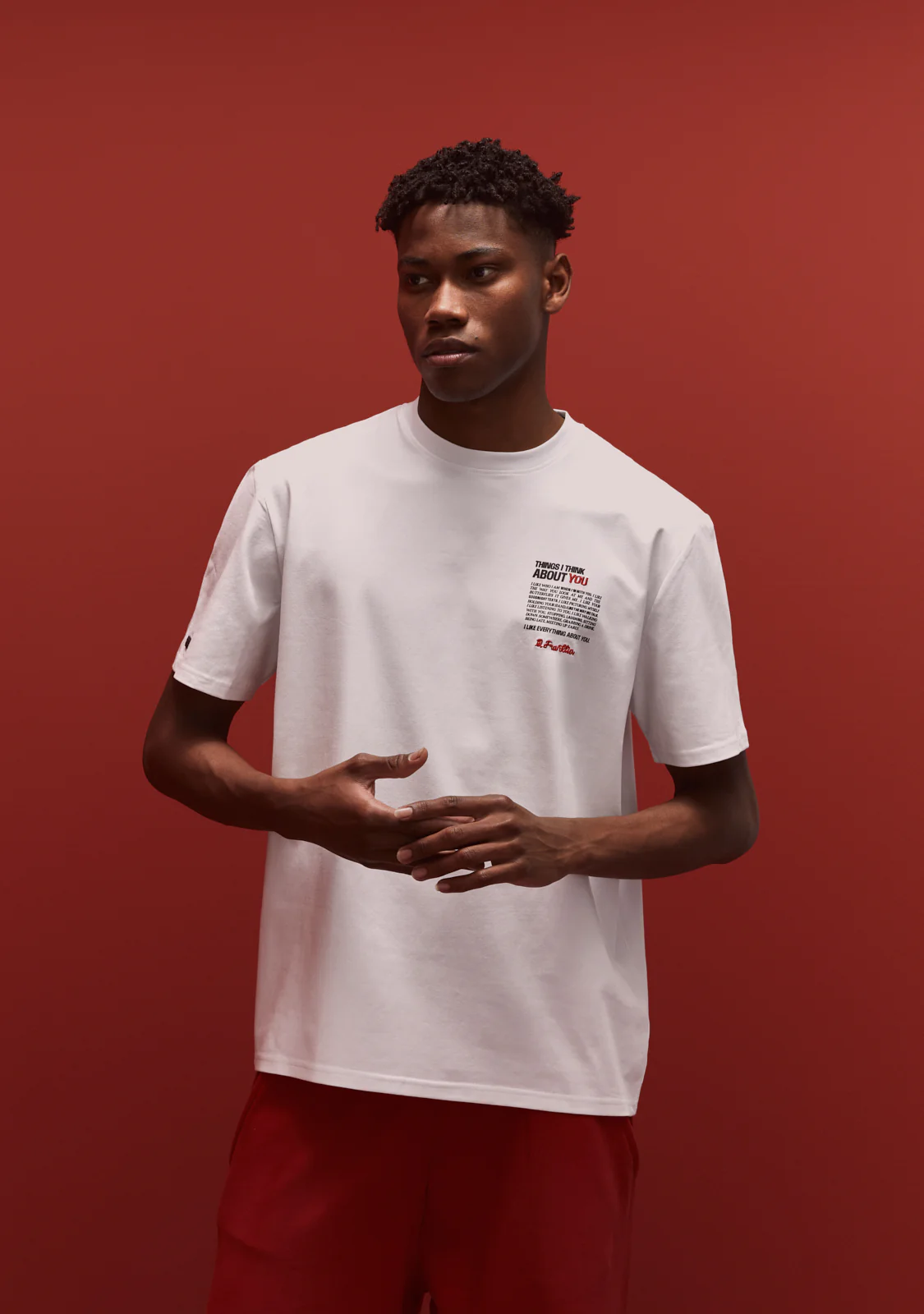 Love About You T-Shirt White - Image 3