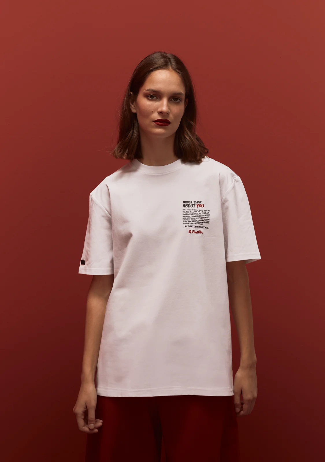 Love About You T-Shirt White - Image 4