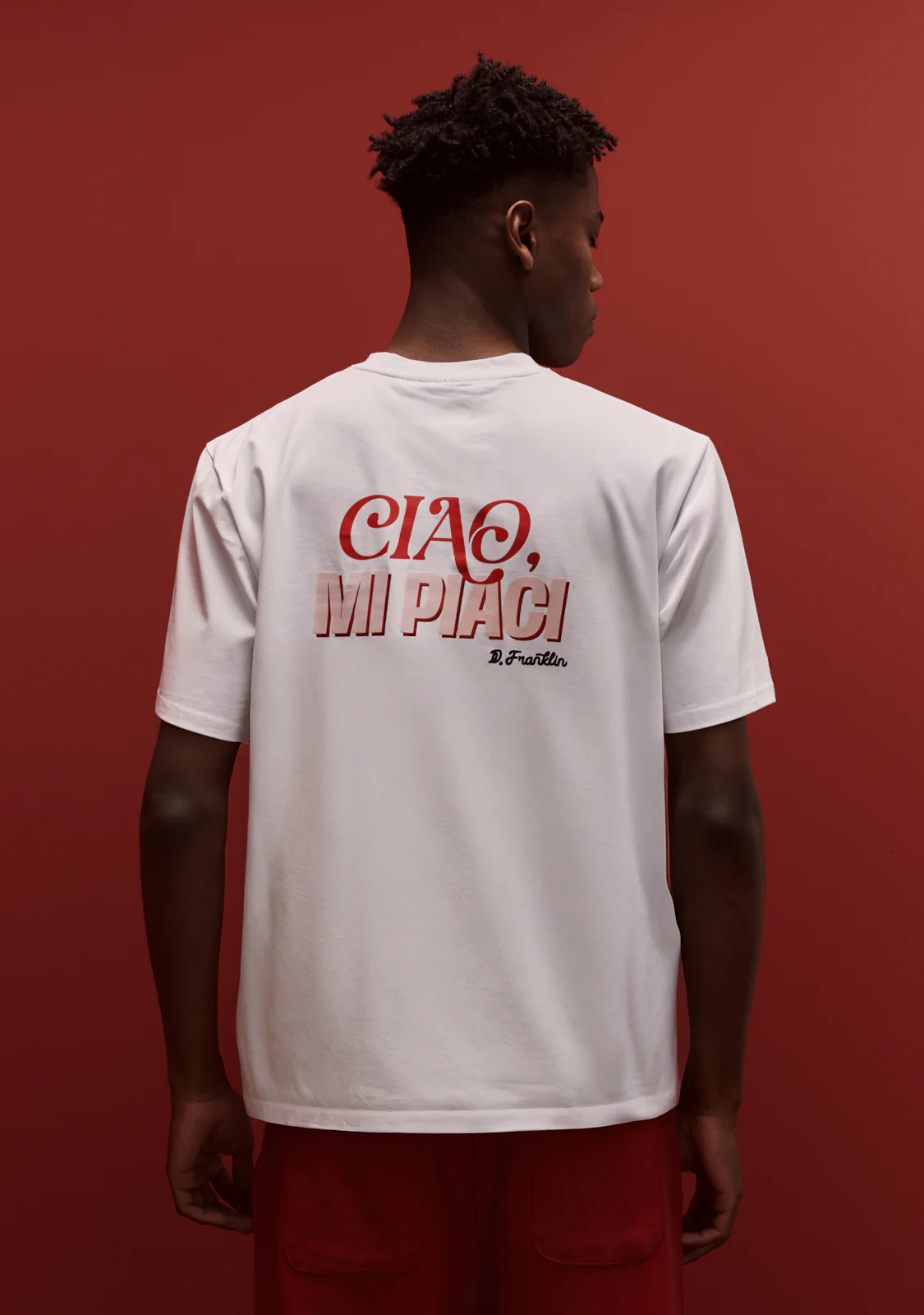 Love Mi Piaci T-Shirt White - Image 4