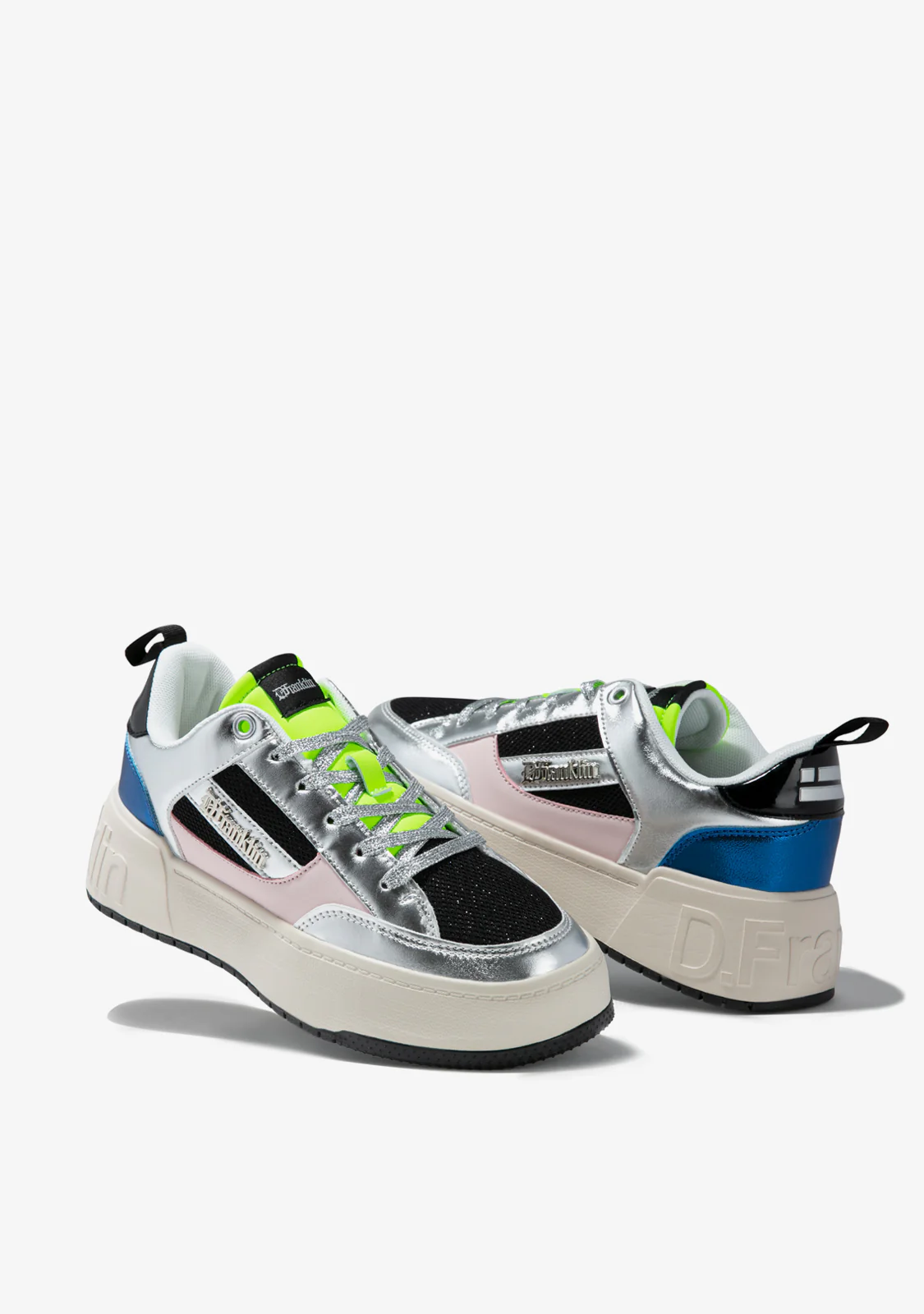 Low Court Silver / Pink - Image 3