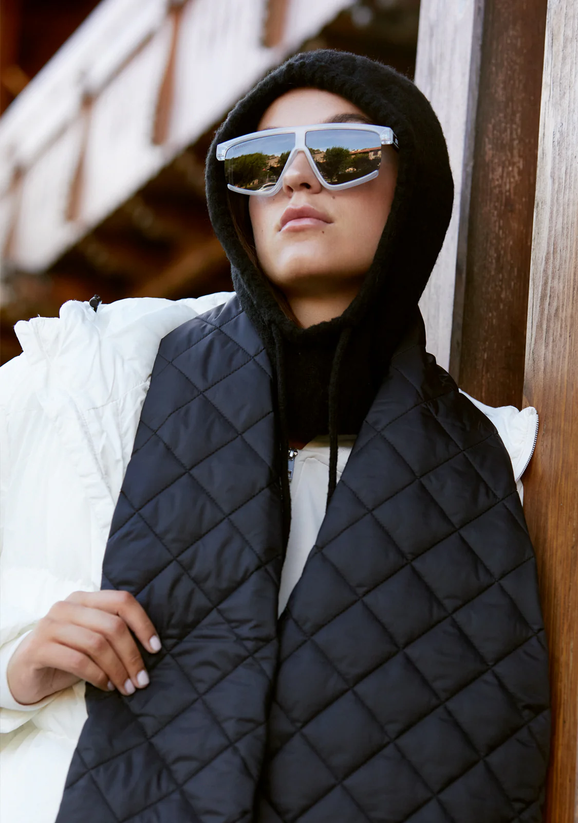 Nordic Bomb Knitted Balaclava Black - Image 5