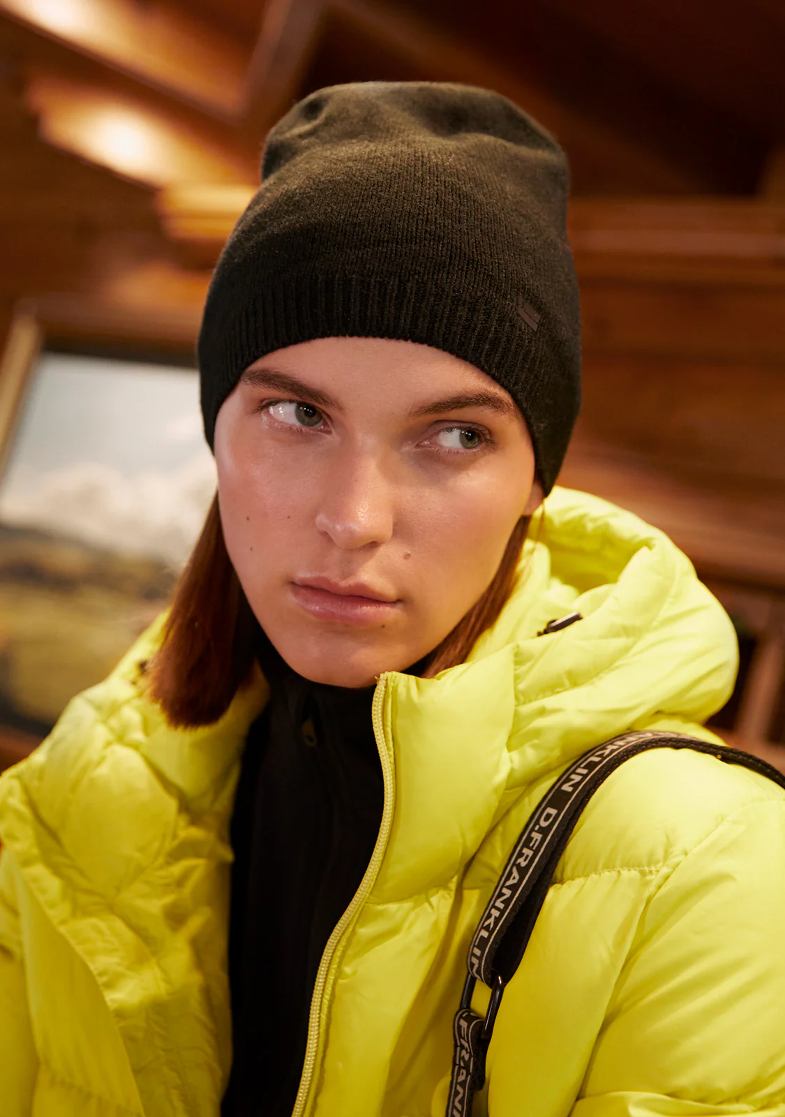 Nordic Bomb Slouch Beanie Black - Image 3