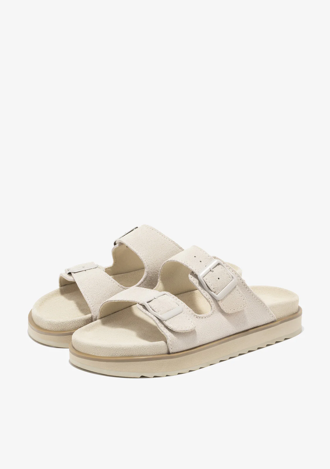 Nordic Sandal Buckle Full Beige - Image 2
