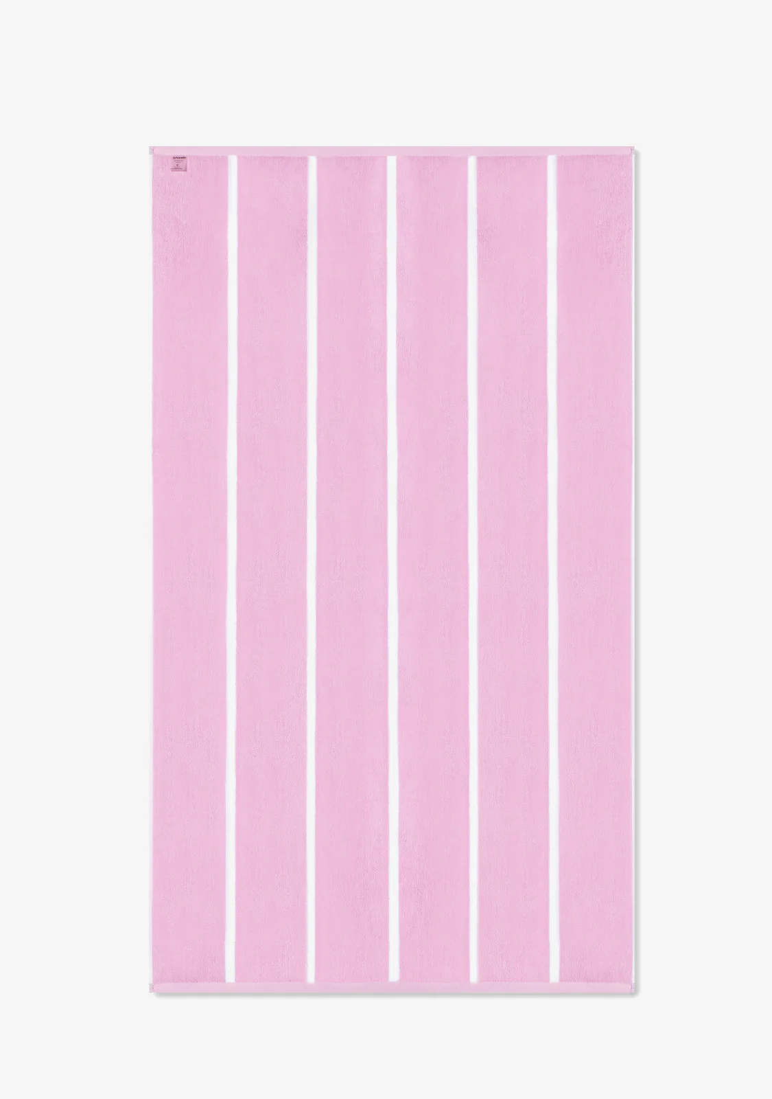 Old Money Jacquard Velour Beach Towel Pink - Image 2