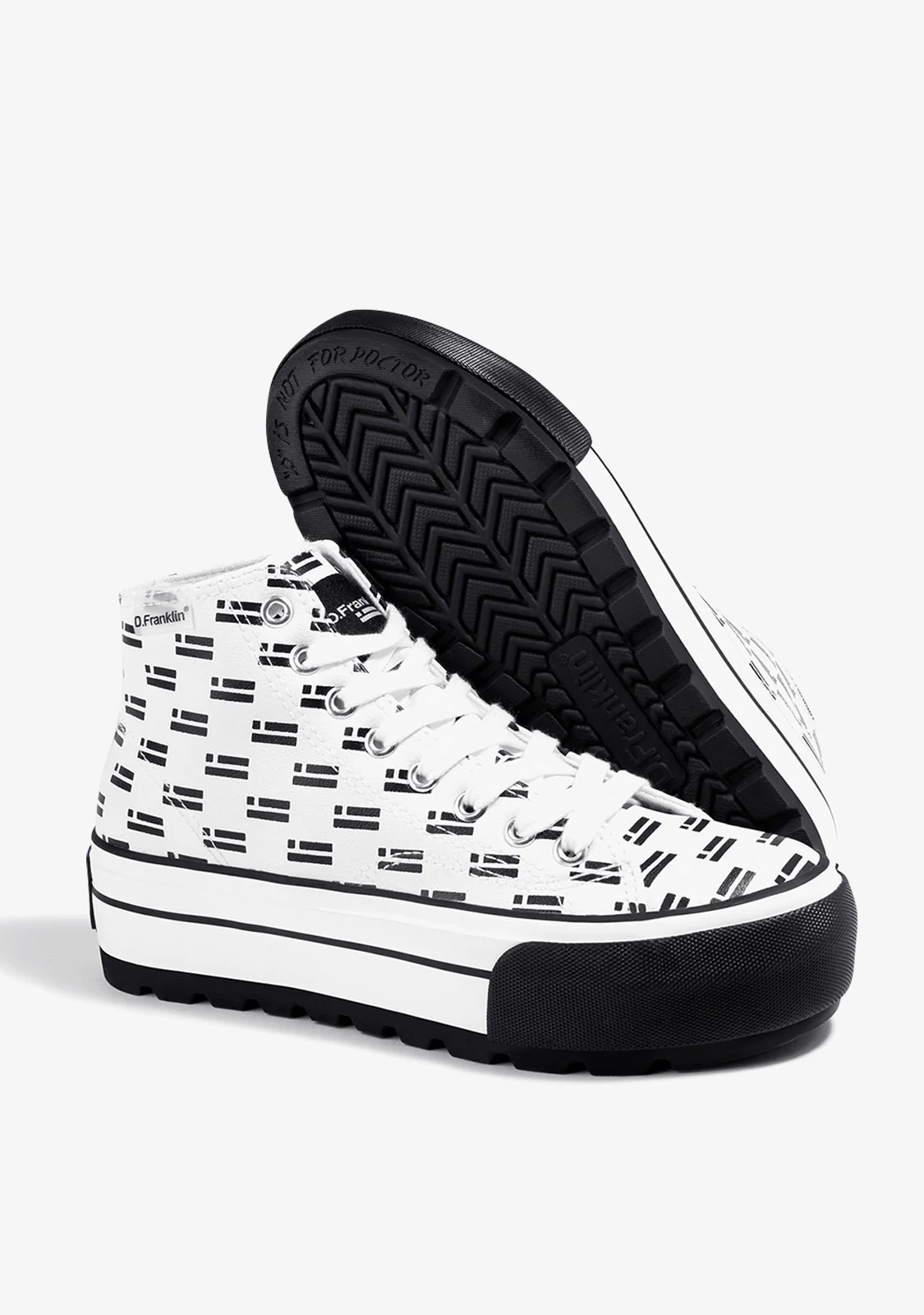 One Way Platform DF Flag White - Image 3