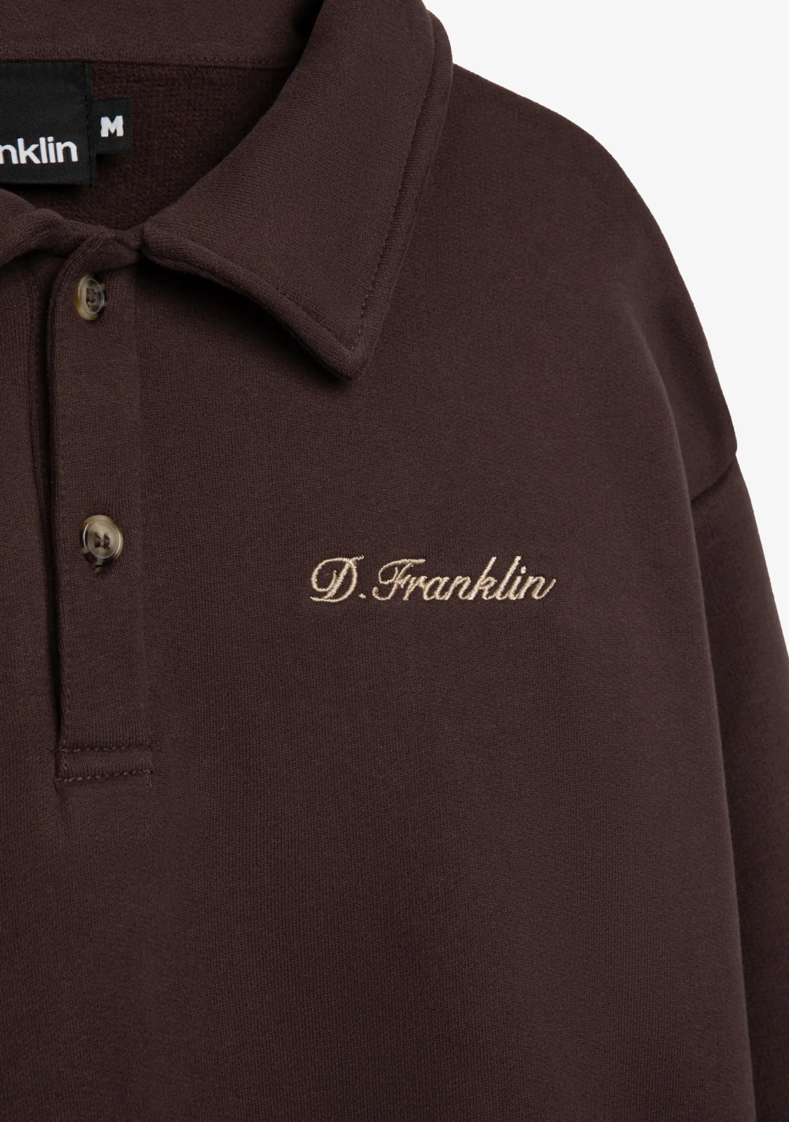 Polo Sweatshirt Brown - Image 5