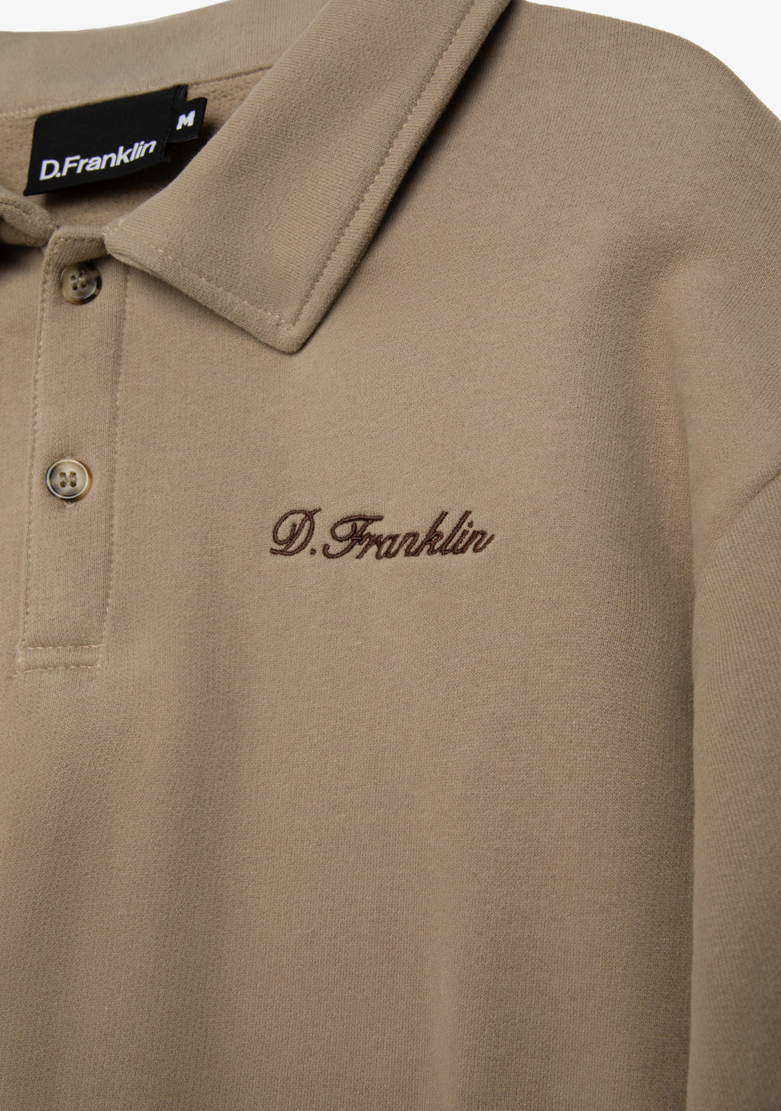 Polo Sweatshirt Sand - Image 5