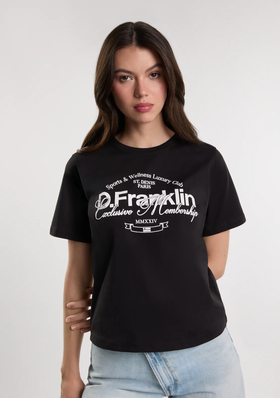 St. Denis Club T-Shirt Black / White - Image 5
