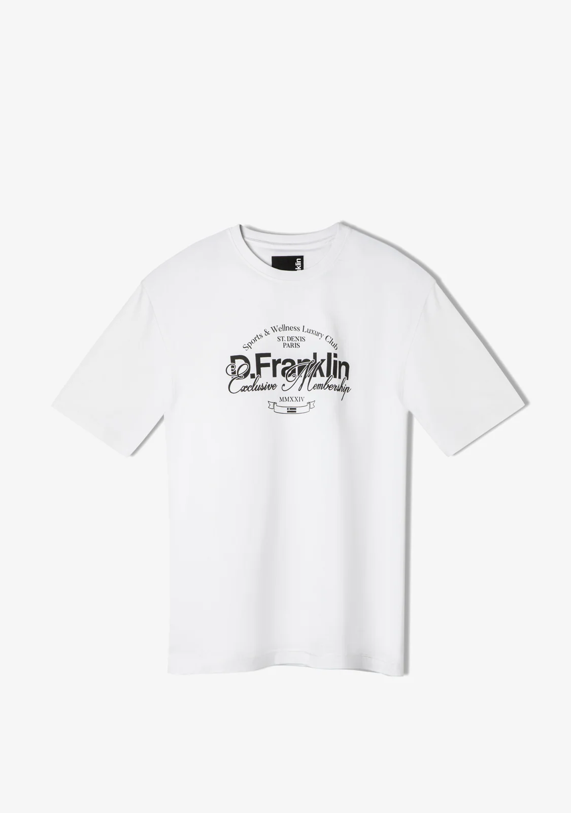 St. Denis Village T-Shirt White / Black