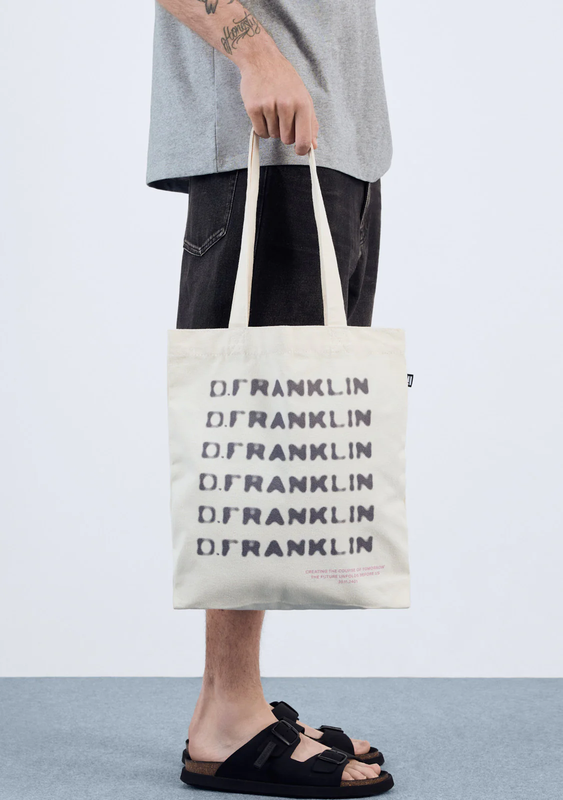 Tomorrow Tote Bag Natural - Image 5