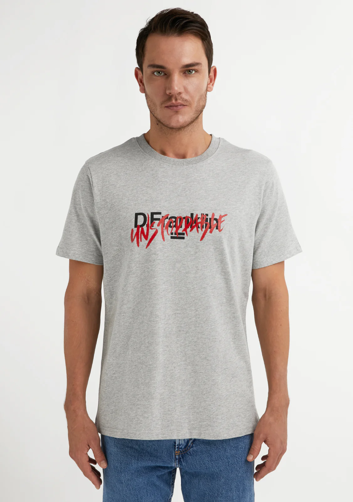 Unstoppable T-Shirt Grey - Image 4