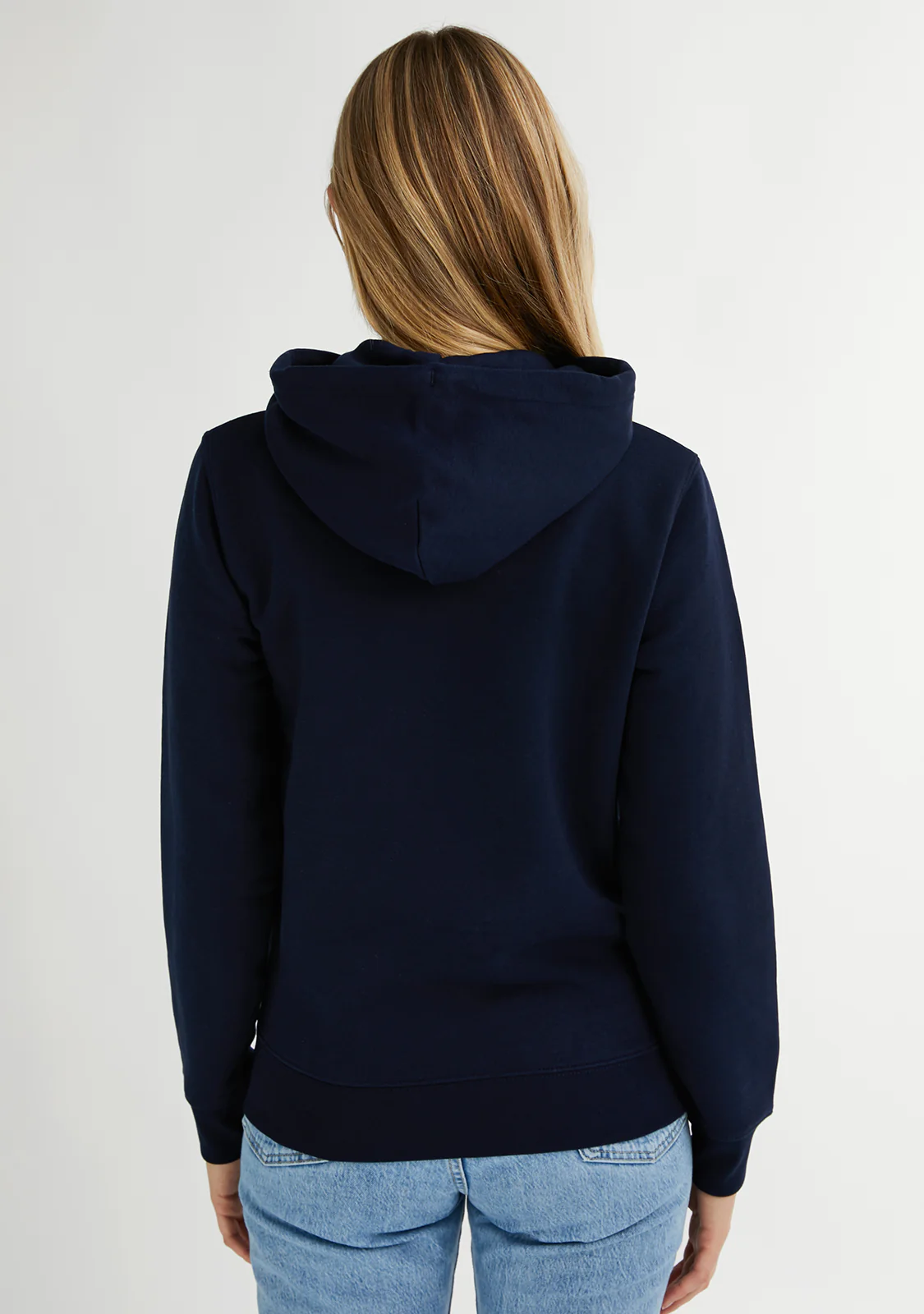 Varsity Hoodie Navy / White - Image 8