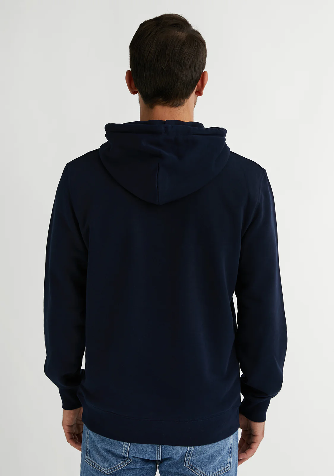 Varsity Hoodie Navy / White - Image 9