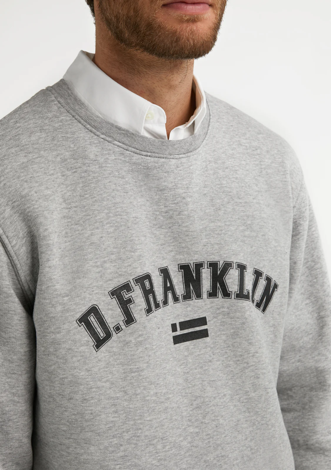 Varsity Sweatshirt Grey / Black - Image 3