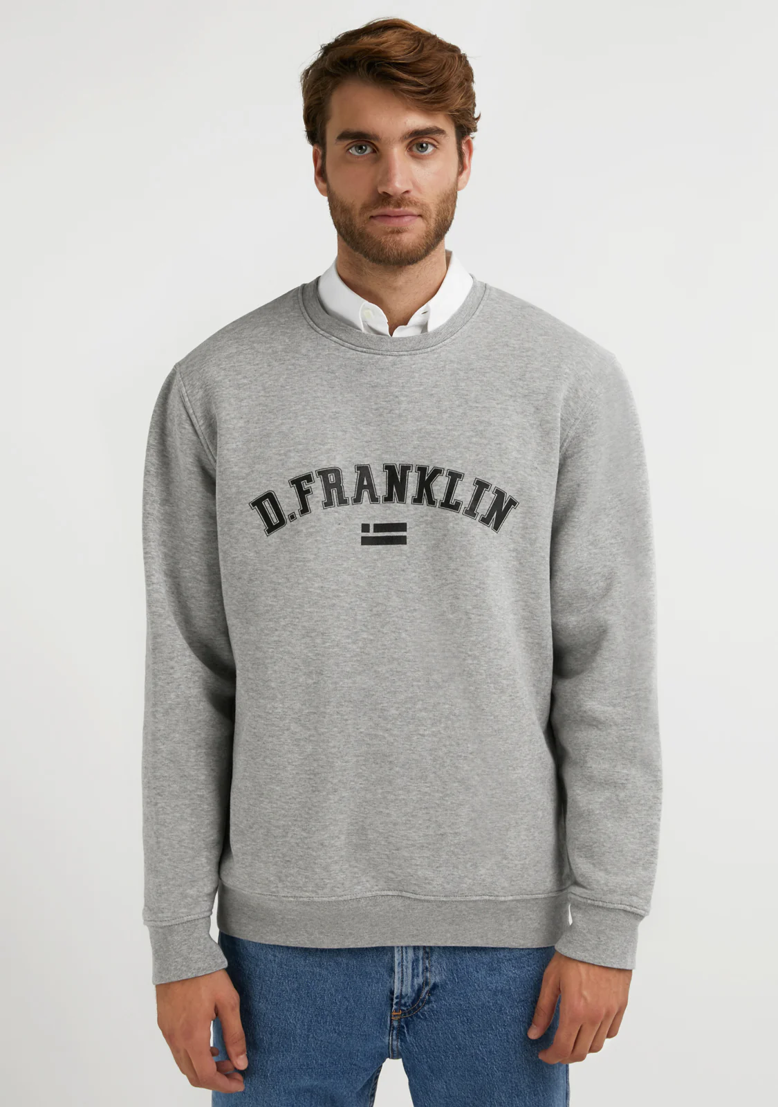 Varsity Sweatshirt Grey / Black - Image 4
