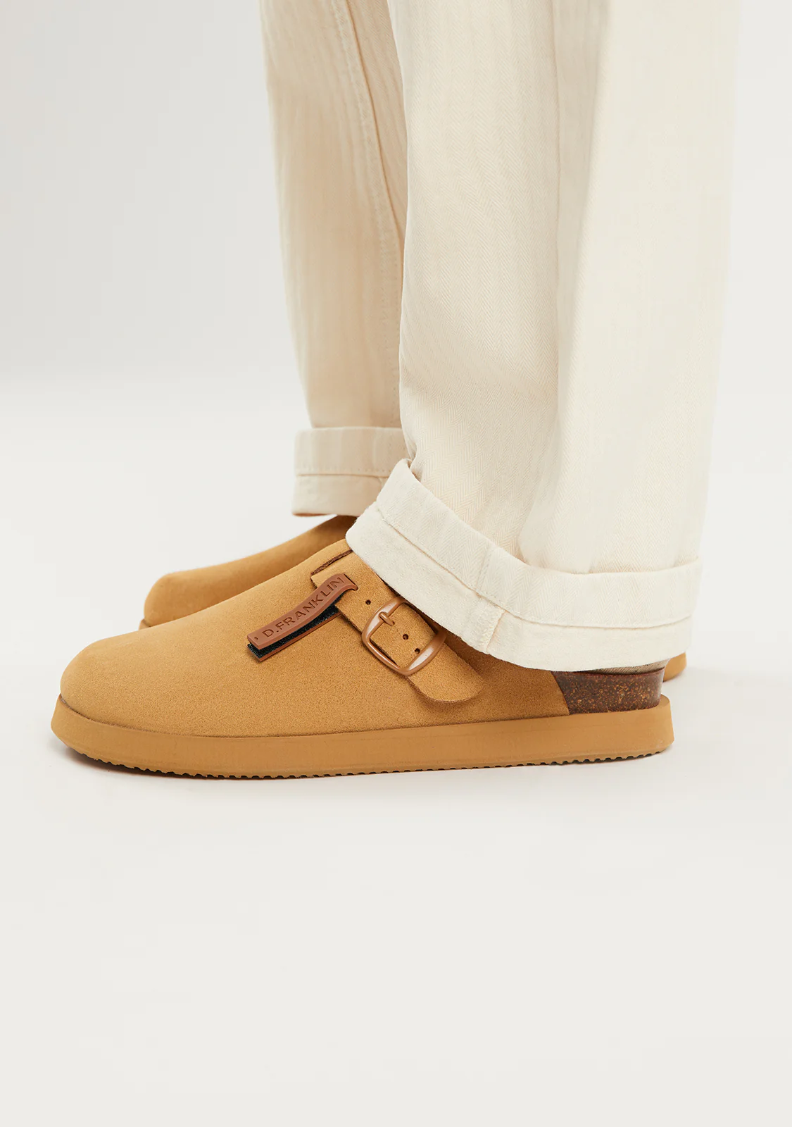 Vibe Clog Buckle Tan - Image 5