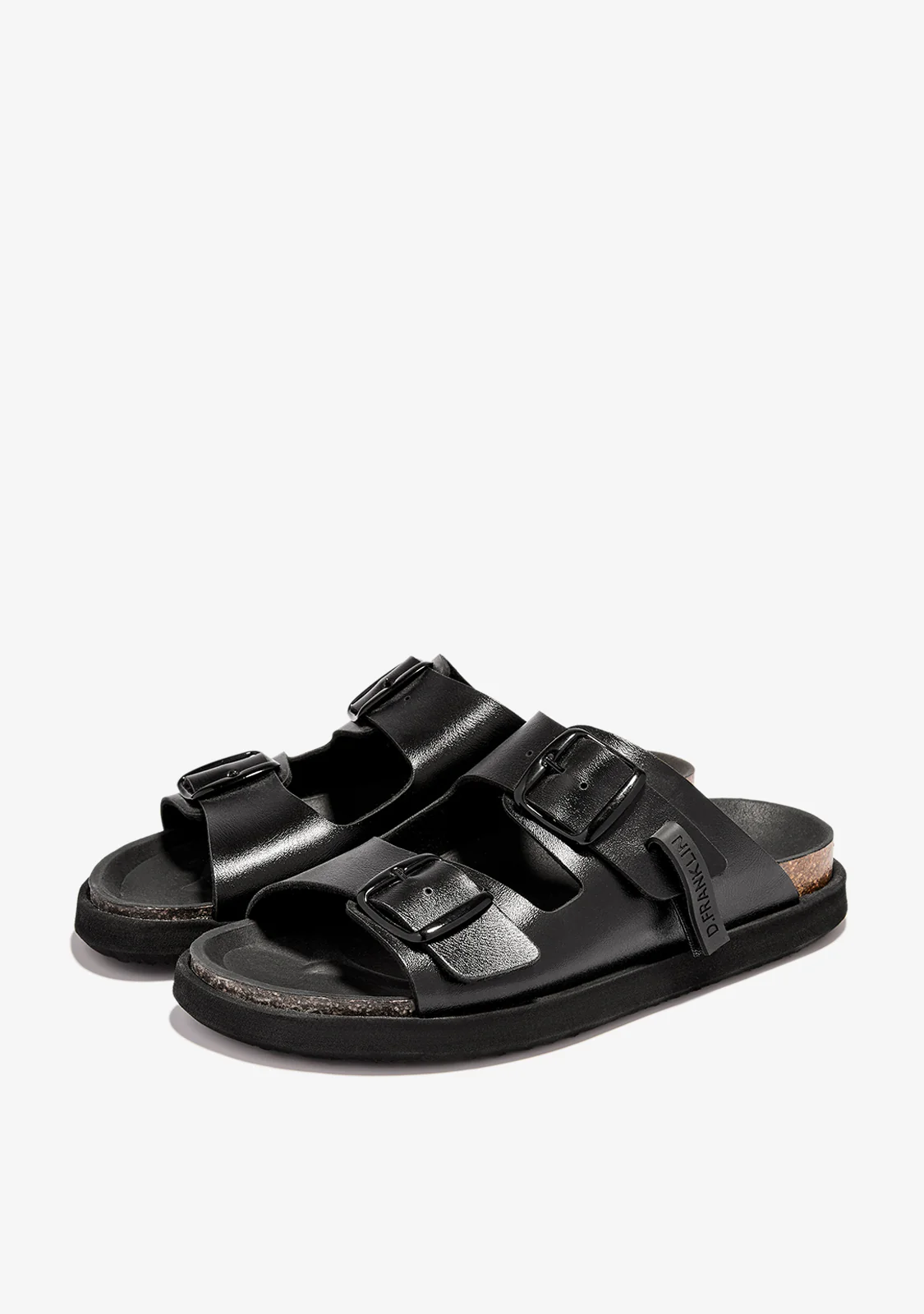 Vibe Sandals Buckle Met Black - Image 2