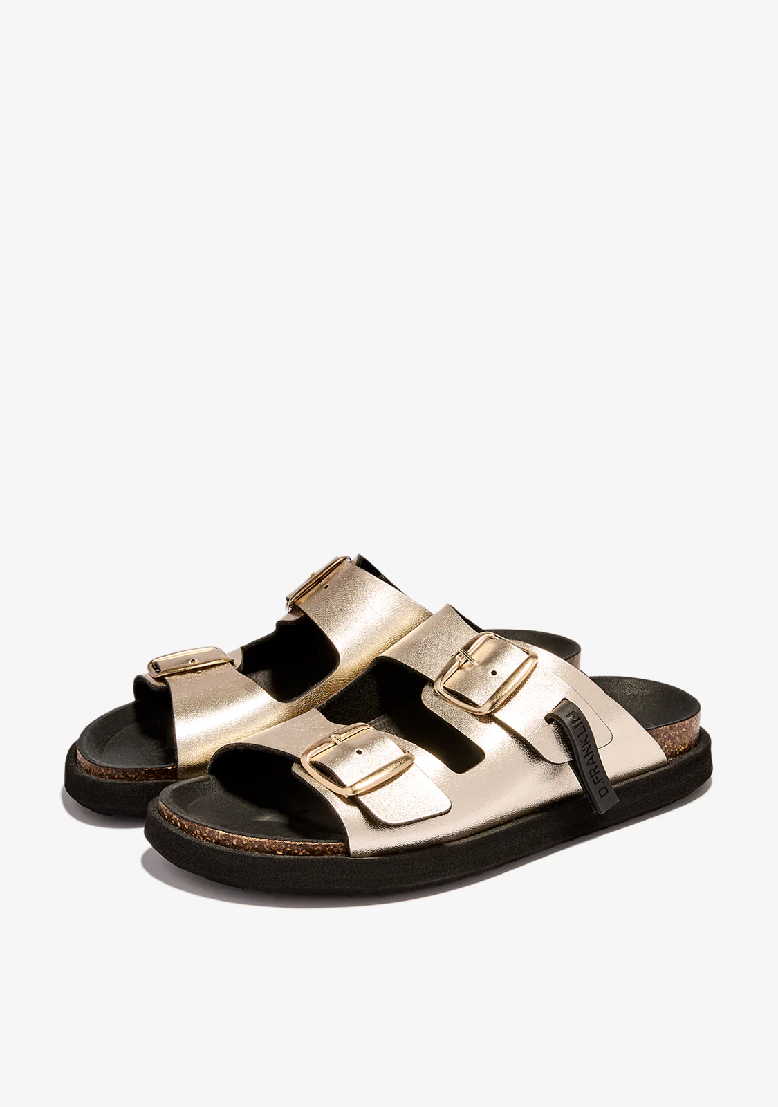Vibe Sandals Buckle Met Platinum - Image 2